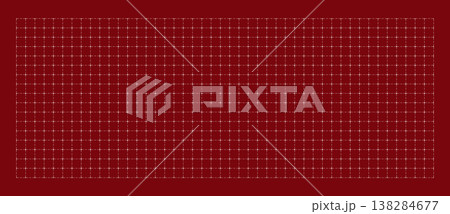 Technical drawing sheet rounded dashed geometry, margin layout blueprint style. Smooth junction structure for planning  138284677
