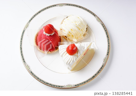 苺ケーキ　苺モンブラン 138285441