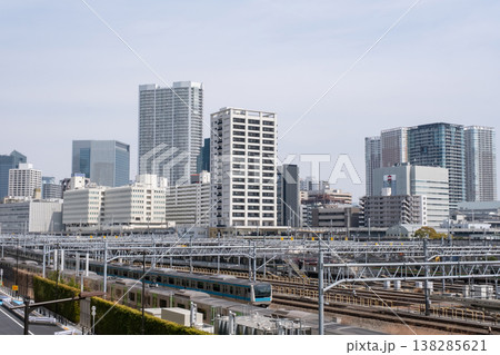 高輪ゲートウエイからの風景 高輪ゲートウエイからの風景 138285621