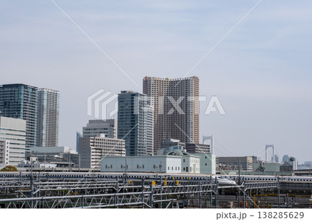 高輪ゲートウエイからの風景 高輪ゲートウエイからの風景 138285629