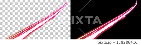 Dynamic pink light ray/light streak effects compatible with transparent and black backgrounds. Dynamic pink light ray/light streak effects compatible with transparent and black backgrounds. 138286416