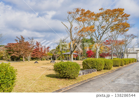 豊田市の黒田ダムの風景(愛知県) 138286544