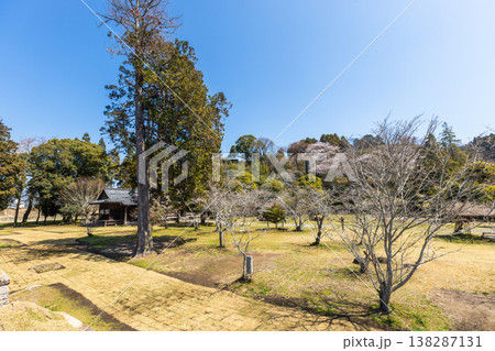 熊本県の人吉市の人吉城跡の風景写真 138287131
