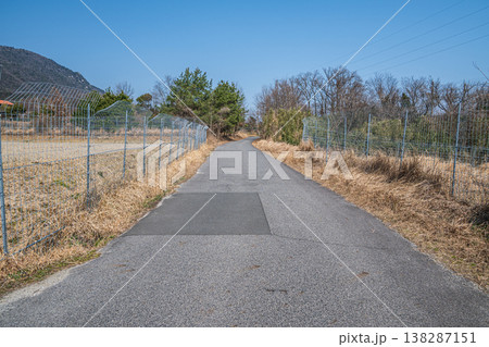 湖西地方の棚田風景 滋賀県大津市北小松 湖西地方の棚田風景 滋賀県大津市北小松 138287151