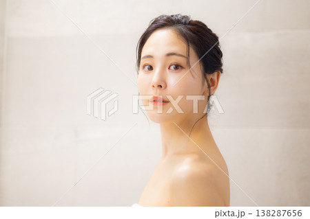 若い女性、ビューティーイメージ 138287656