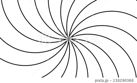合成で使いやすい線付き渦巻きの透過背景画像 合成で使いやすい線付き渦巻きの透過背景画像 138290368