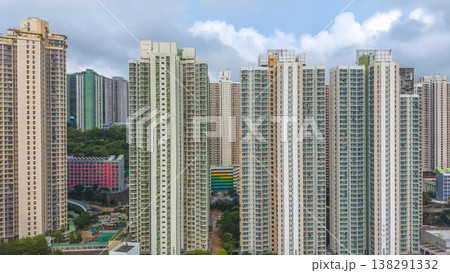 March 28 2026 HONG KONG Tall residential towers rising across Yau Tong 138291332