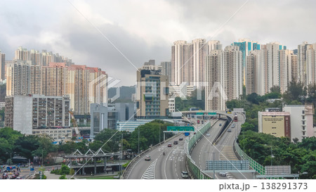 March 28 2026 Elevated bypass running beside dense housing, HK March 28 2026 Elevated bypass running beside dense housing, HK 138291373