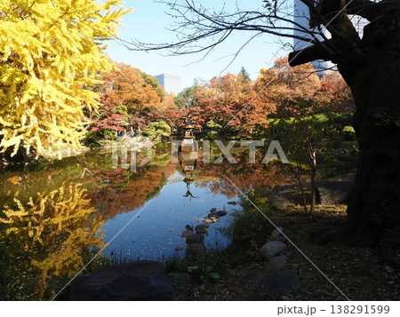 日比谷公園　模様　帝国ホテル 138291599