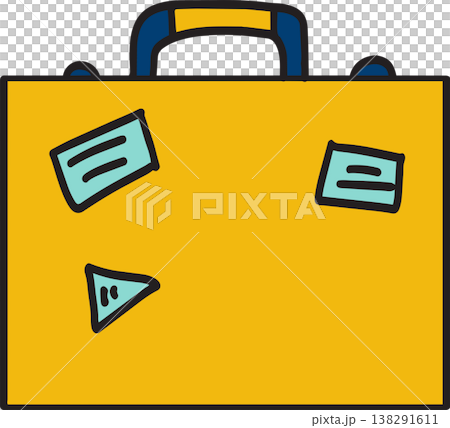Summer Vacation Hand Drawn Icons On Blue Background Summer Vacation Hand Drawn Icons On Blue Background 138291611
