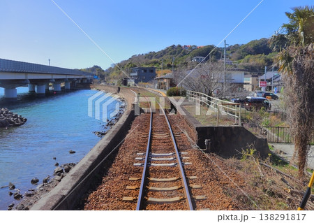 天竜浜名湖鉄道 浜名湖佐久米駅の車窓 （東名高速横） 138291817
