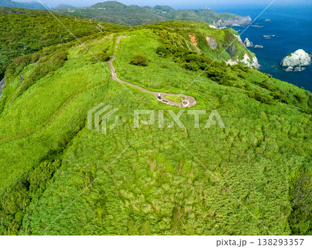 南伊豆の最南端、ユウスゲ公園のドローン撮影。他。 ヒリゾ浜南伊豆町中木 静岡県伊豆半島-2025  138293357