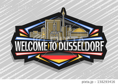 Vector logo for Dusseldorf Vector logo for Dusseldorf 138293416