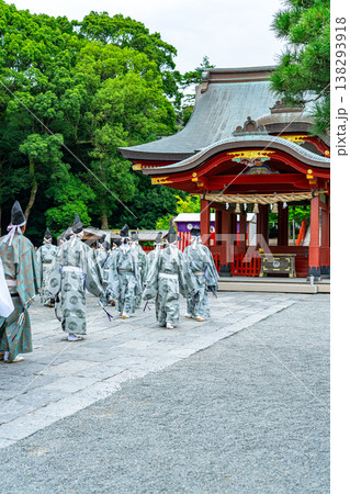 【神奈川県】鎌倉の鶴岡八幡宮で行われた例大祭 138293918