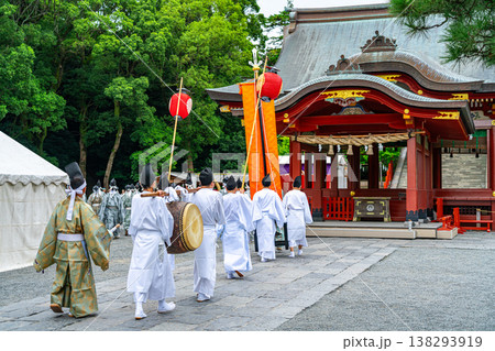 【神奈川県】鎌倉の鶴岡八幡宮で行われた例大祭 138293919