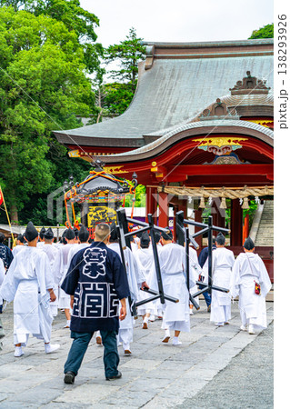 【神奈川県】鎌倉の鶴岡八幡宮で行われた例大祭 【神奈川県】鎌倉の鶴岡八幡宮で行われた例大祭 138293926