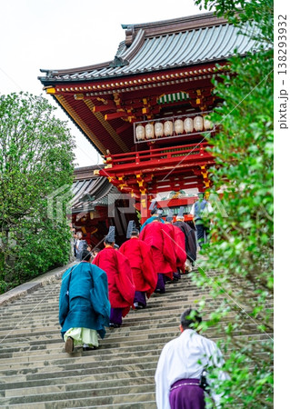 【神奈川県】鎌倉の鶴岡八幡宮で行われた例大祭 【神奈川県】鎌倉の鶴岡八幡宮で行われた例大祭 138293932