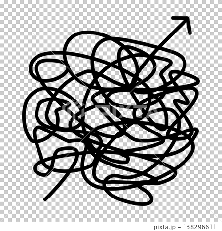 Solving complex problems and moving straight ahead like an arrow Solving complex problems and moving straight ahead like an arrow 138296611