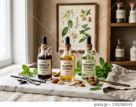 ボトルのあるインテリア ボトルのあるインテリア 138298345