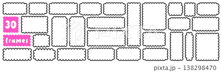 Black simple frames. 138298470