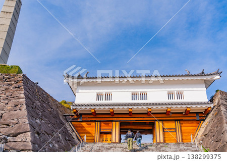 （山梨県） 甲府城　鉄門 138299375