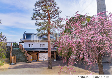 (山梨県) 甲府城 鉄門と謝恩碑 (山梨県) 甲府城 鉄門と謝恩碑 138299376