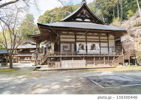 神峯山寺の本堂 138300446