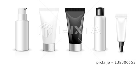 Vector realistic Tubes Package design. 138300555