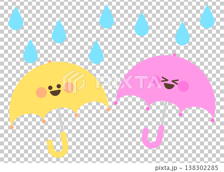 被雨水喚醒的雨傘 被雨水喚醒的雨傘 138302285