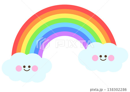 かわいい虹 かわいい虹 138302286