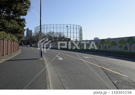 東京・明治神宮外苑周辺の静かな街路風景 東京・明治神宮外苑周辺の静かな街路風景 138303156