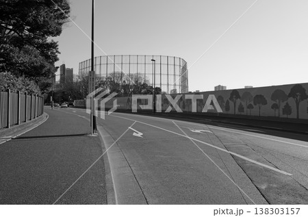 東京・明治神宮外苑周辺の静かな街路風景 東京・明治神宮外苑周辺の静かな街路風景 138303157