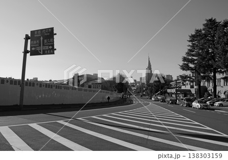 東京・明治神宮外苑周辺の静かな街路風景 東京・明治神宮外苑周辺の静かな街路風景 138303159