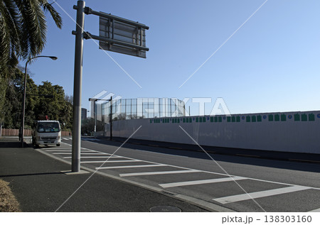 東京・明治神宮外苑周辺の静かな街路風景 東京・明治神宮外苑周辺の静かな街路風景 138303160