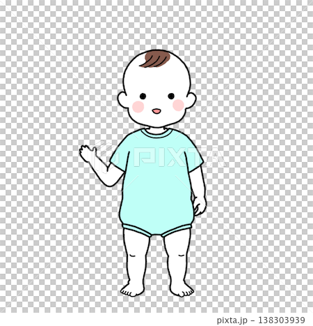 A baby boy acting as a guide. A baby boy acting as a guide. 138303939