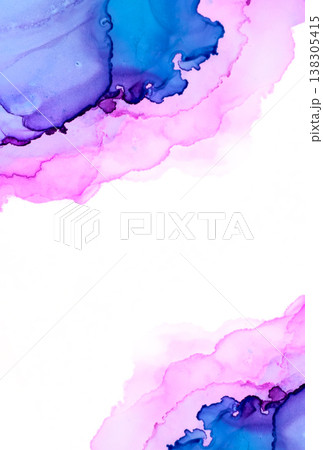アルコールインク 大人綺麗な背景画像 138305415