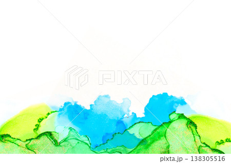 水彩の大人綺麗な背景画像 水彩の大人綺麗な背景画像 138305516