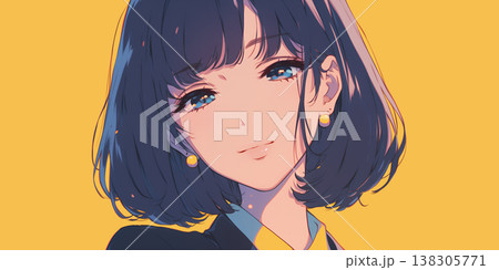 オフィスで働くスーツを着たビジネスパーソン 138305771