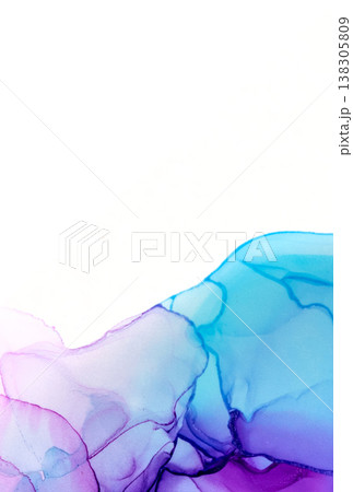 水彩の綺麗で幻想的な背景画像 水彩の綺麗で幻想的な背景画像 138305809