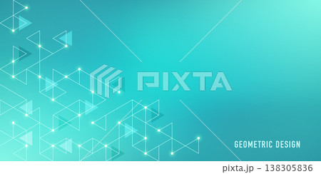Abstract vector background with a geometric pattern of triangle shapes. Graphic design element Abstract vector background with a geometric pattern of triangle shapes. Graphic design element 138305836