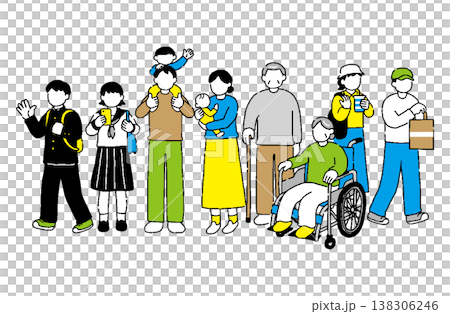 人物插圖集 138306246