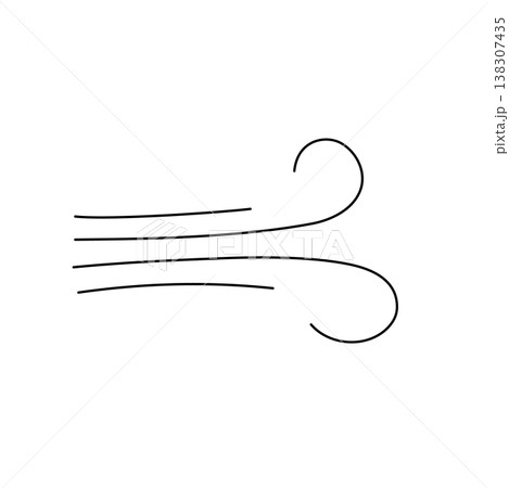 素早く移動したことを表す漫符 138307435