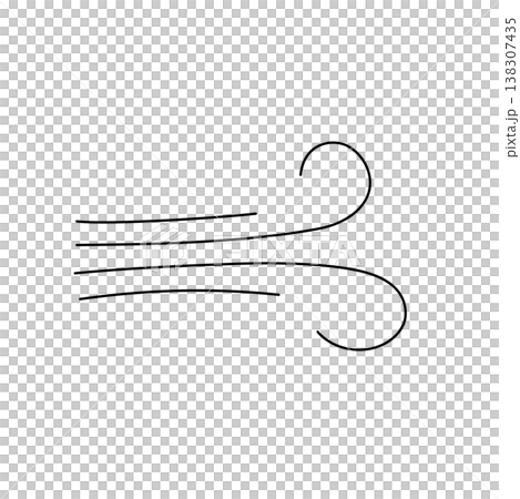 素早く移動したことを表す漫符 138307435