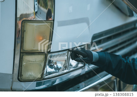 大型トラック 日常点検 灯火装置 大型トラック 日常点検 灯火装置 138308815