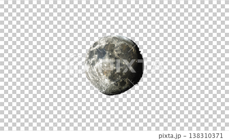 Illustration of a planet-like sphere, icon. Illustration of a planet-like sphere, icon. 138310371