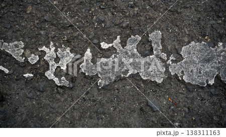 Asphalt texture with cracks and scratches. Abstract background for design. Asphalt texture with cracks and scratches. Abstract background for design. 138311163