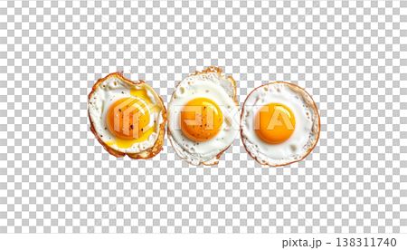 broken egg isolated on white background 138311740