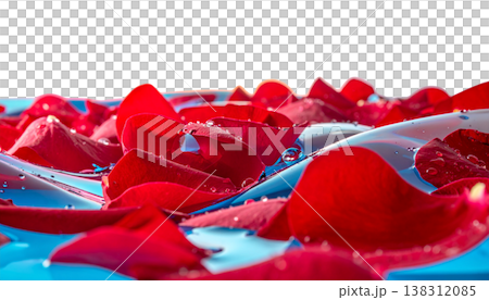 red rose petals 138312085