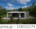 Modular modern minimalist house in woodland setting with low energy design and solar ready roof Modular modern minimalist house in woodland setting with low energy design and solar ready roof 138312174
