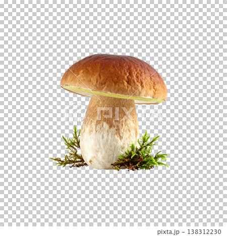 Mushrooms on a white background. Mushrooms on a white background. 138312230